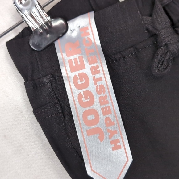 Pastel Black Hyperstretch Jogger Pant Elastic Waistband Size 3 New with Tags - Picture 3 of 7